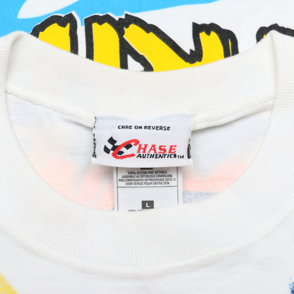 90's RICKY RUDD #10 Tide Racing All-Over-Print Tee - Picture 3 of 7